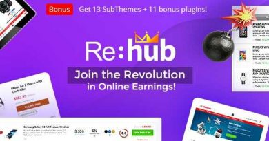 REHub Theme Free Download